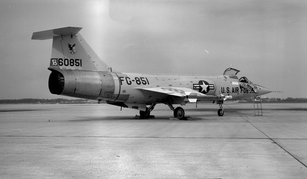  Lockheed F-104A-25 Starfighter 56-0851A