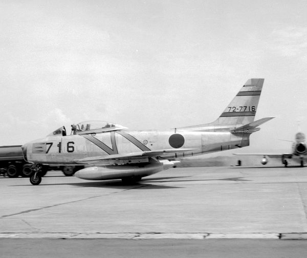 JASDF North American F-86F-40 Sabre 72-7716