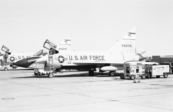  Convair TF-102A Delta Dagger 56-2378