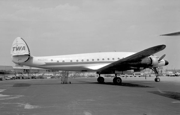 TWA Lockheed L-749A Constellation N6005C