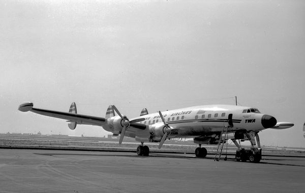 TWA Lockheed L-1049G Super Constellation N7102C