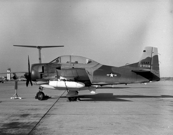  North American T-28D-5 Trojan 91558