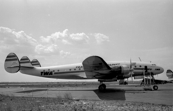 TWA Lockheed L-749A Constellation N86535