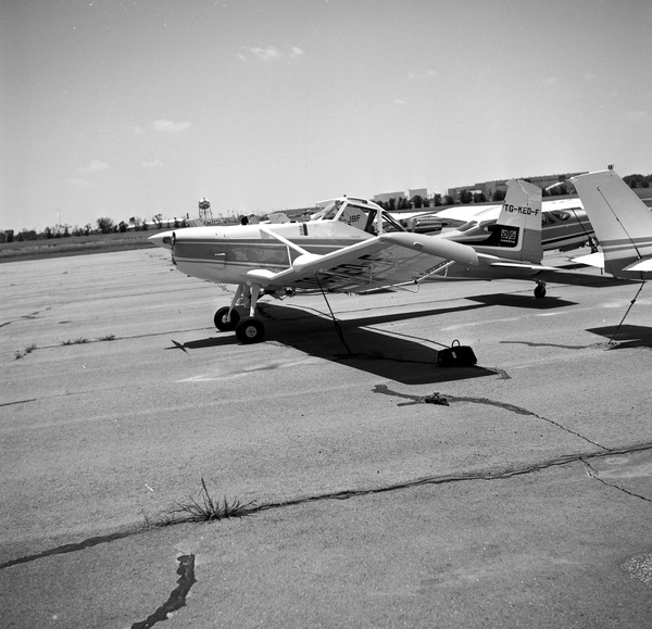 Orange/White Cessna 188 Ag-Wagon TG-KED-F