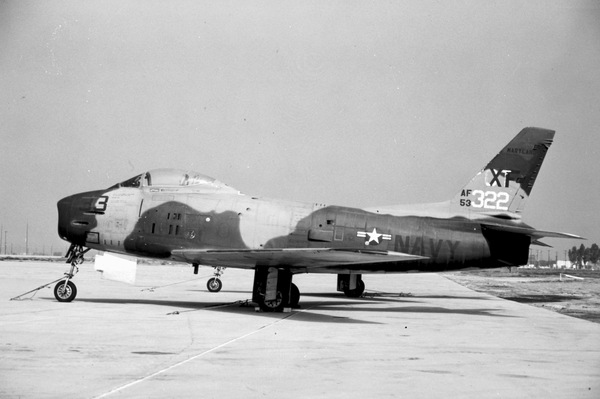  North American F-86H Sabre 53-322
