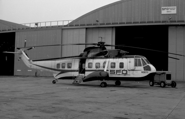 SFO Helicopter Airlines Sikorsky S-61N  N307Y