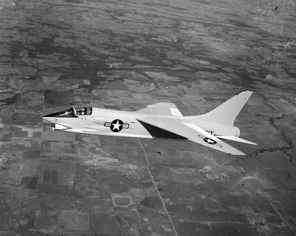  Vought F8U-1 Crusader 