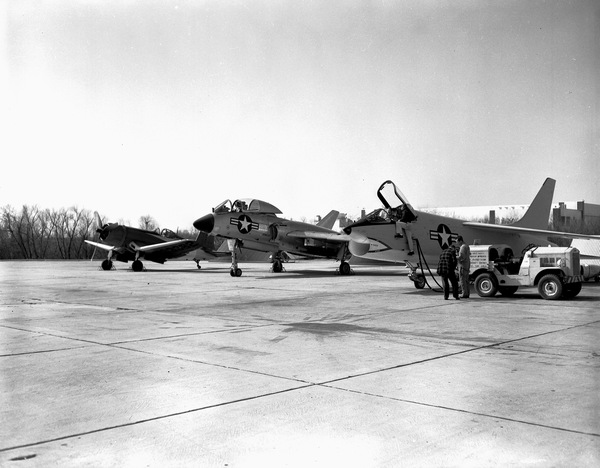  Vought F8U-1 F7U-3 129632