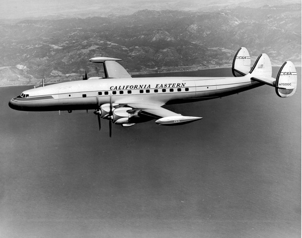 Cal-Eastorn Lockheed L-1049G Super Constellation N7500C