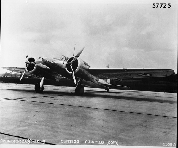  Curtiss Y1A-18 Shrike 