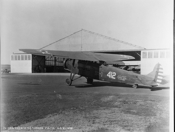  Fokker Y1C-14  31-388