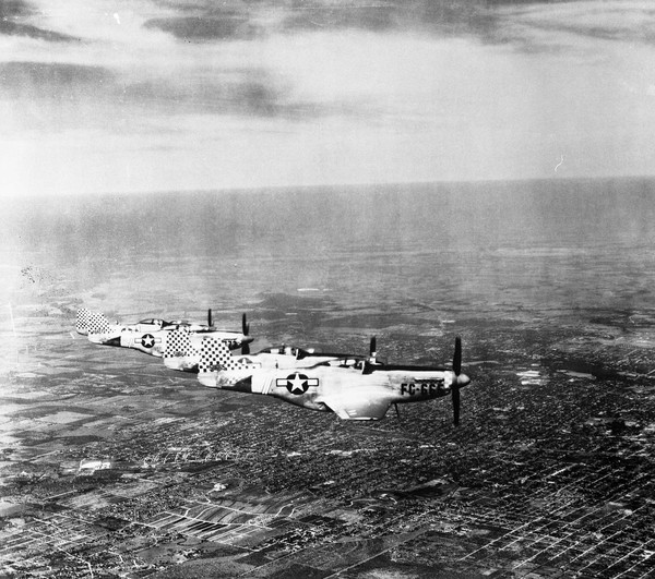  North American P-51D Mustang 44-11665, 44-11664, 44-84773