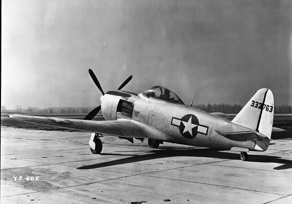  Curtiss YP-60E  43-32763