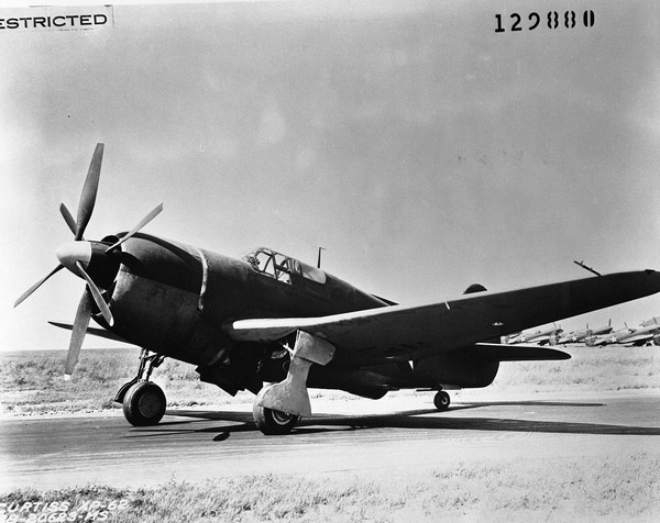  Curtiss XP-62  41-35873