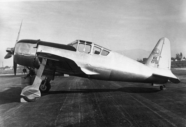  Vultee 48 (P-66) Vanguard NX21755