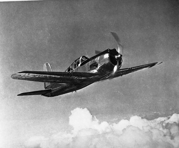  Vultee 48C (P-66) Vanguard NX21755