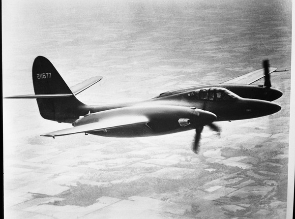  McDonnell XP-67 Bat 42-11677