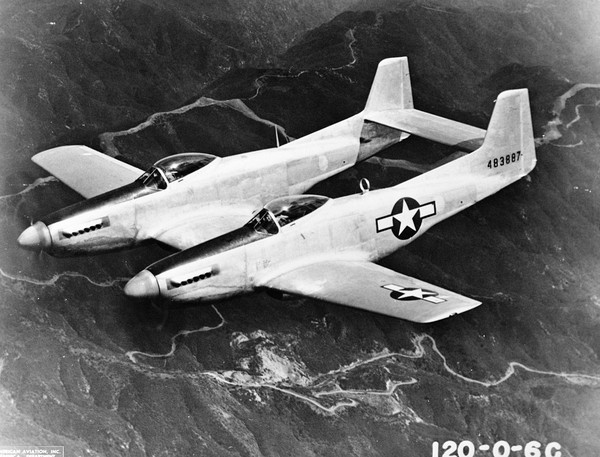  North American XP-82A Twin Mustang 44-83887