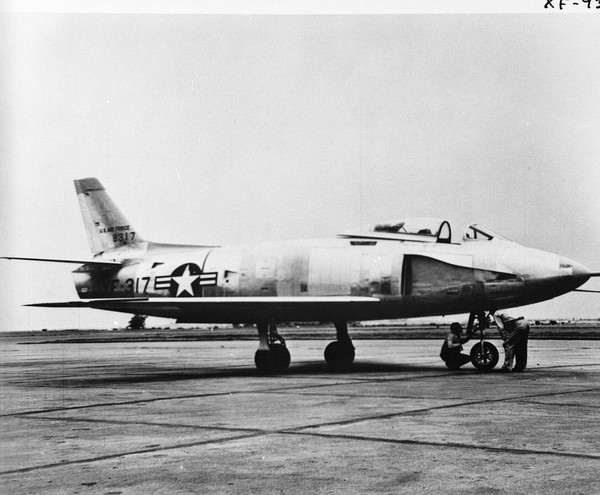  North American XF-93A (F-86C)  48-317