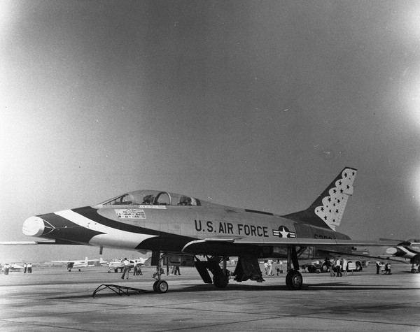  North American F-100F Super Sabre 56-392X