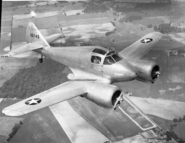  Curtiss AT-9 Fledgling 41-5745