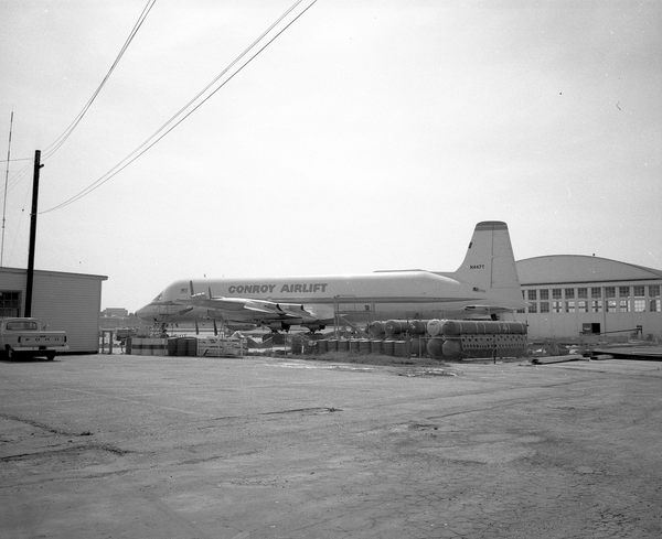 Conroy Airlift Canadair CL-44-O  N447T