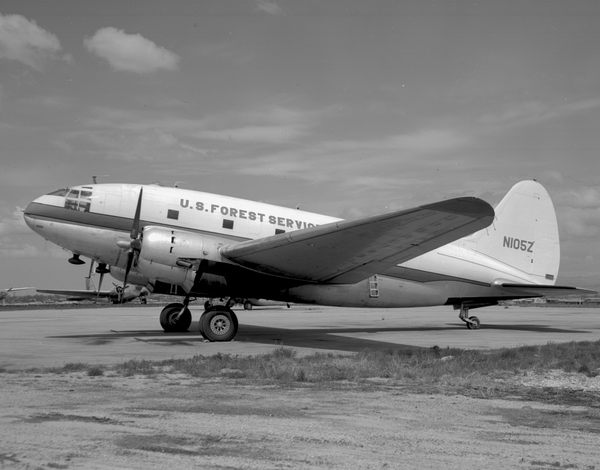 U.S.Forest Service Curtiss C-46D Commando N105Z