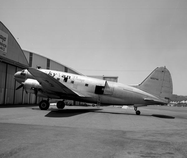 Sky-Van Airways Curtiss C-46A Commando N2074A
