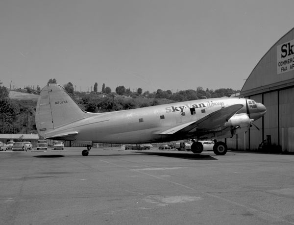 Sky-Van Airways Curtiss C-46A Commando 2074A