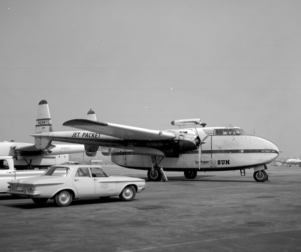 Las Vegas Sun, Jet Packet 1600 Fairchild C-82A  N6887C