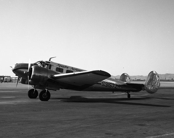 Apache Airlines Beechcraft D18 Twin Beech N9157Z