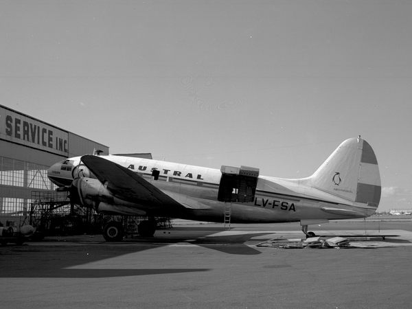 Austral S.A. Curtiss C-46A Commando LV-FSA