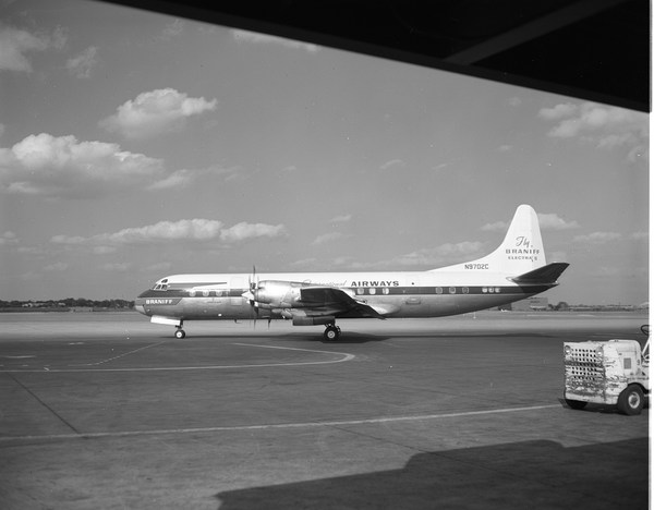 Braniff International Airways Lockheed L-188 Electra N9702C