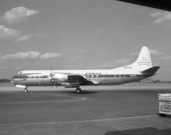 Braniff International Airways Lockheed L-188 Electra N9702C