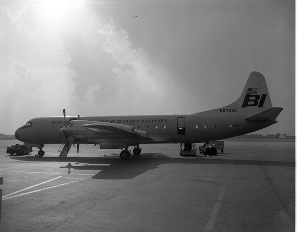 Braniff International Airways Lockheed L-188 Electra N9704C