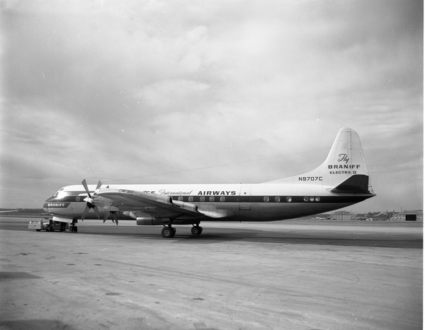 Braniff International Airways Lockheed L-188 Electra N9707C