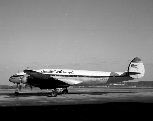 Capital Airways Lockheed L-749A Constellation N4901C