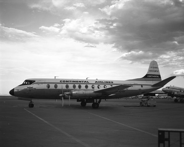 Continental Airlines Vickers -812 Viscount N249V
