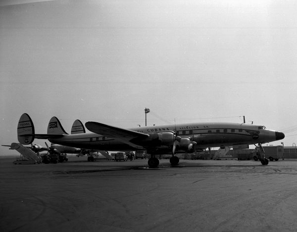 Cubana Airlines Lockheed L-1049G Super Constellation CU-T602