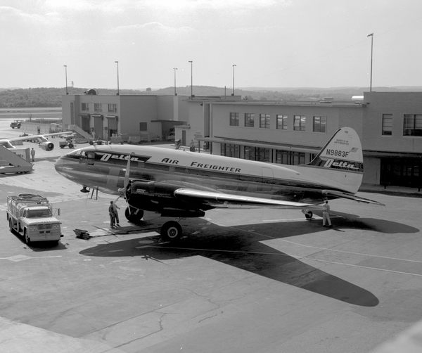 Delta Airlines Curtiss C-46R Commando N9883F