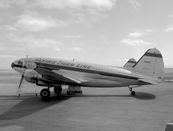 Flying Tiger Line Curtiss C-46 Commando N392N