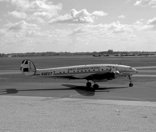 Guest Aerovias Mexico Lockheed L-749 Constellation XA-LIO