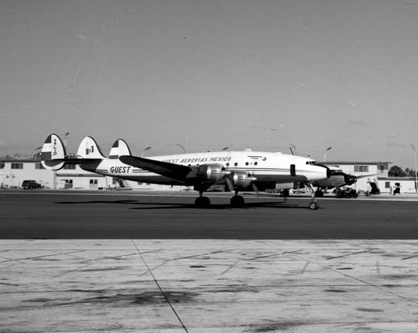Guest Aerovias Mexico Lockheed L-749 Constellation XA-LIO