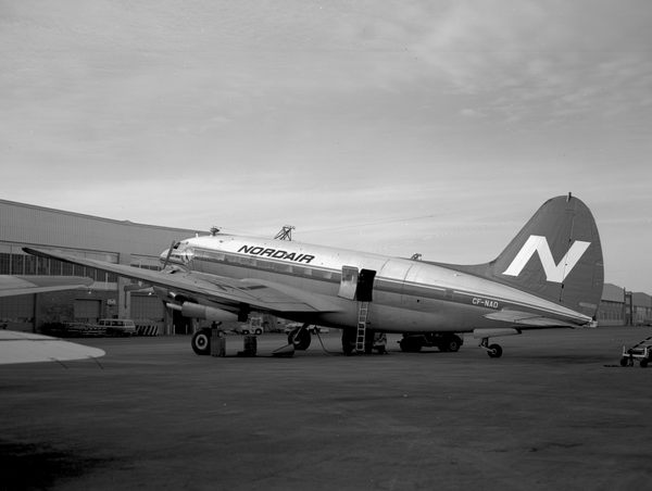 Nordair Curtiss C-46T Commando CF-NAD