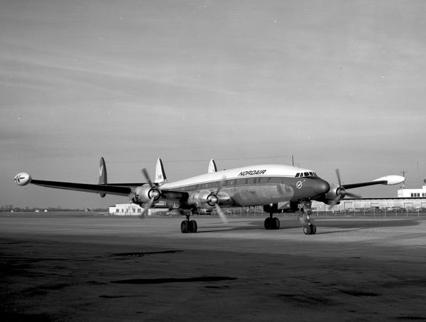 Nordair Lockheed L-1049H SuoerConstellation CF-NAJ