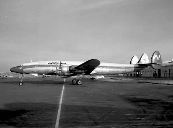 Nordair Lockheed L-1049H SuoerConstellation CF-NAL