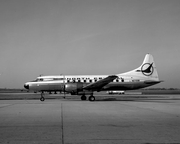 North Central Airlines Convair 340-54  N2729R