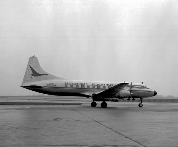 North Central Airlines Convair 340-54  N2729R