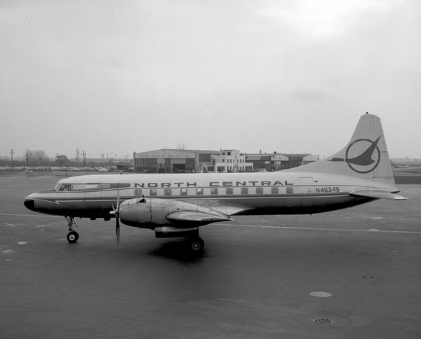 North Central Airlines Convair 340-54  N4634S