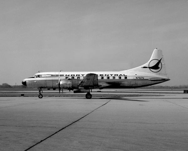 North Central Airlines Convair 340-34  N7517U